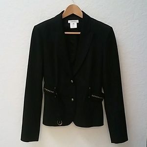 Vintage Vertigo Paris 2 Bronze Button Blazer